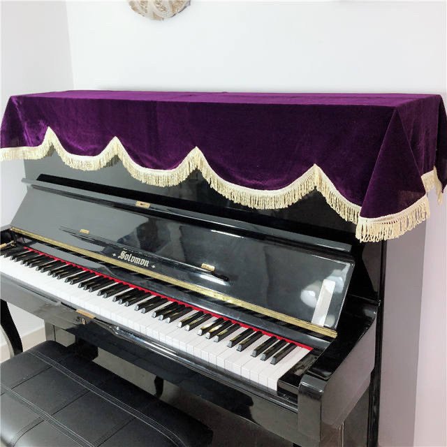 Tyk Vàng Nhung Piano Bao Da Đàn Piano Vải Đàn Piano Nửa Bao Đàn Piano Rèm Đàn Piano Bao Đàn Piano Đà