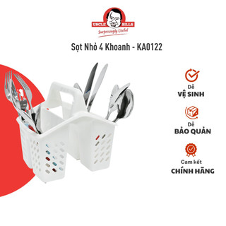 Sọt nhỏ 4 khoanh màu neon uncle bills ka0122
