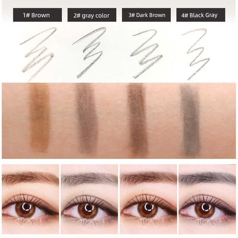 chì kẻ mày kẻ lông mày Hàn Quốc the saem the saem saemul Artlook lông mày hai đầu tự động xoay bút c