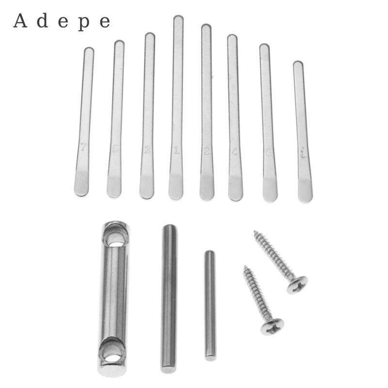 Gazechimp DIY Mini Kalimba 8 Phím Ngón Tay Cái Đàn Piano Thép / w Vít Cho