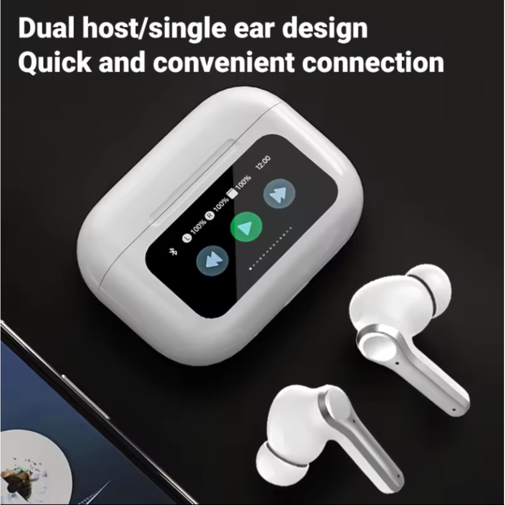 Tai nghe nhét tai A9PRO Tai nghe Bluetooth không dây Tai nghe 5.4 ANC / ENC Giảm tiếng ồn Mic Gọi Ta