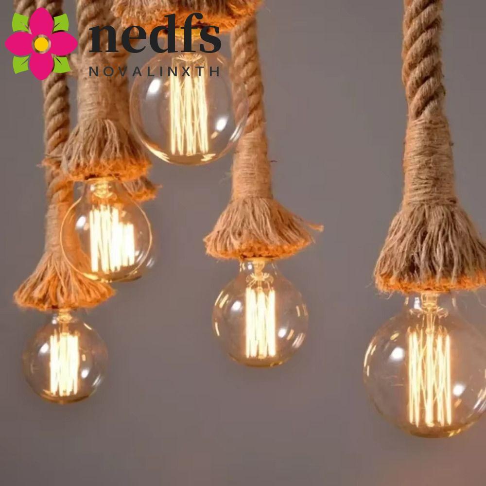 Đèn dây NEDFS, Đèn chùm bóng đèn Edison cổ điển sáng tạo, Đèn trang trí bóng đèn Edison bền Bóng đèn