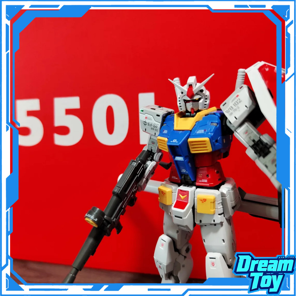Changlong 5501 RG 1 / 144 rg5501 RX-78-2 Ver.2.0 Bộ mô hình - Còn hàng Hình lắp ráp đuôi cao cho ngư