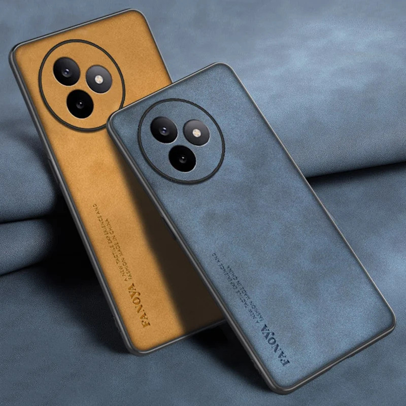 Dành Cho Redmi K80 Ultra Ốp Lưng Da PU Sang Trọng Ốp lưng Xiaomi Redmi K80 Pro 5G Ốp Lưng Silicon Mờ