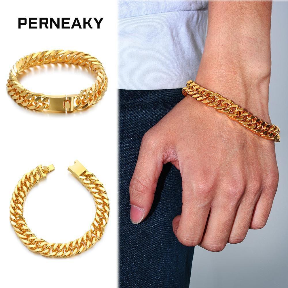 Vòng tay Cuba PENEAKY Vòng tay nam thời trang Hip Hop