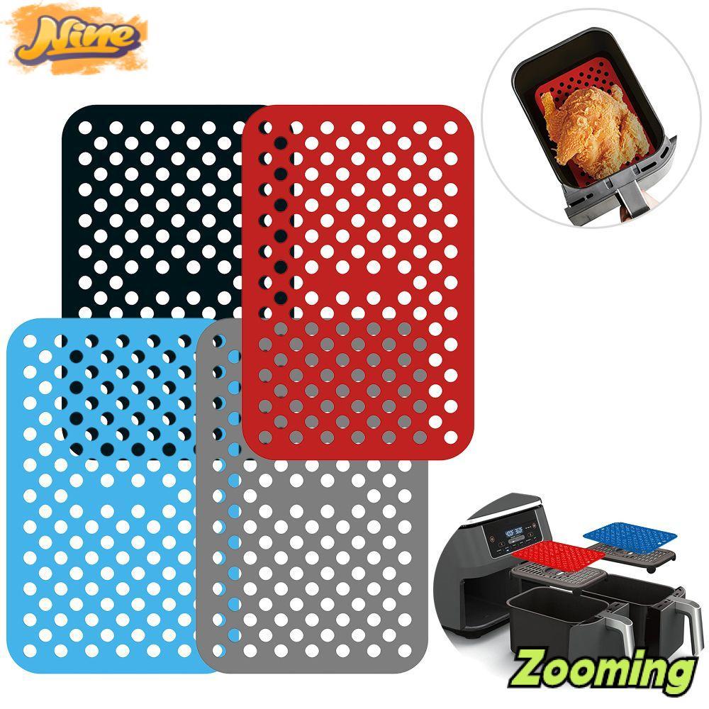 ZOOMING Air Fryer Mat Phụ kiện lò nướng Hình chữ nhật cho Ninja DZ201 Foodi cho Ninja Foodi DZ201