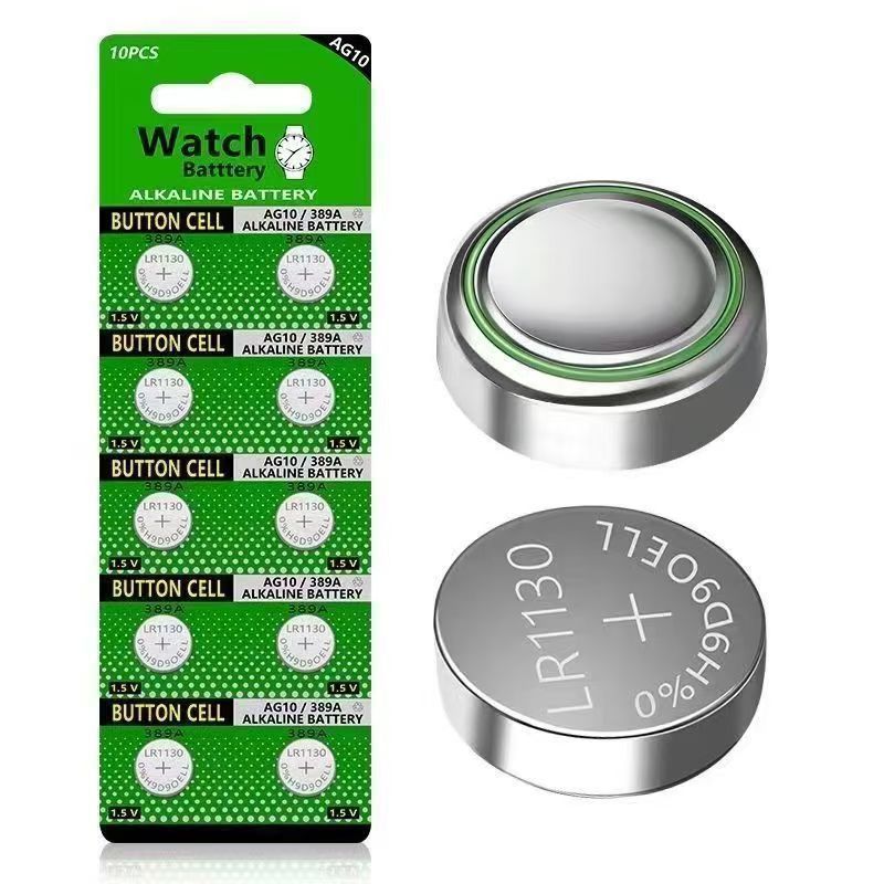 Hot Sale#Button Battery AG3/AG10/AG13/LR41/LR44/LR1130/L736/SR44/LR1131/V3GA3.22lfl U9TS