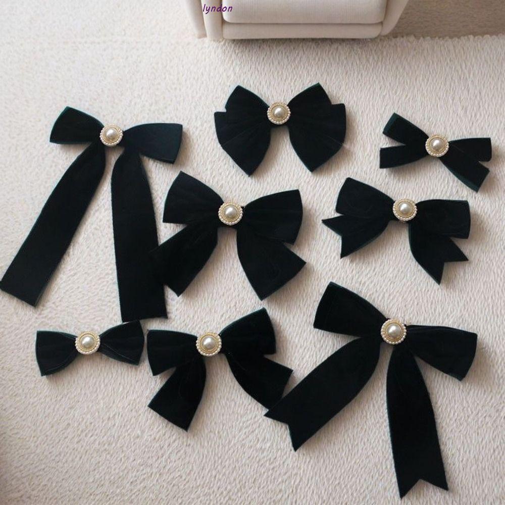 LYNDON Nơ Đen Trâm Cài, Nhận Thức Ung Thư Da Đen Ruy Băng Pin, Ngọt Ngào Ve Áo Pin Ung Thư Vú Tang L