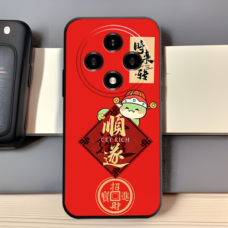 Thích hợp cho Ốp Điện Thoại oppoa3pro a57 / a36 / ace2 Năm Mới a2m Silicone a97 Phong Cách Trung Hoa