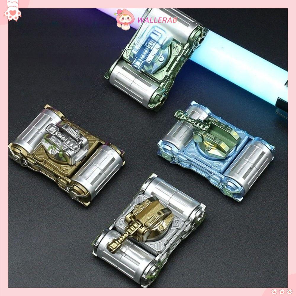 Spinner chống căng thẳng WALLERAB, nhựa 360° Xoay được Fidget Spinner, Gyro Ratchet Tank Shape Giảm 