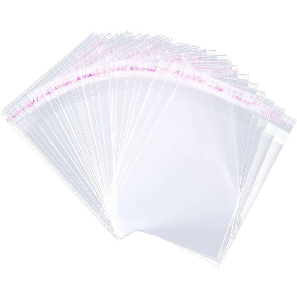 400 Chiếc 2 '' x 3 '' Túi Cellophane Cello trong suốt có thể khóa lại Chất kết dính có thể khóa lại 