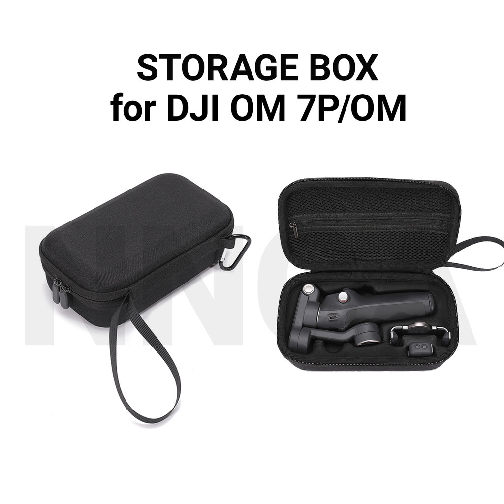 Túi Bảo Quản Cứng DJI OM 7P / OM 8 Túi Bảo Quản DJI OM7 Túi Hộp Bảo Quản Vỏ Cứng Túi Ly Hợp Hộp