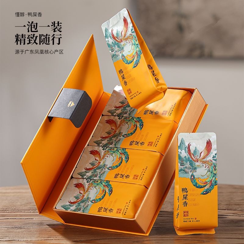 Vịt Shit Fragrance Phoenix Single Draw Tea Oolong Tea Milan Fragrance Authentic Chaozhou Strip Hộp Q