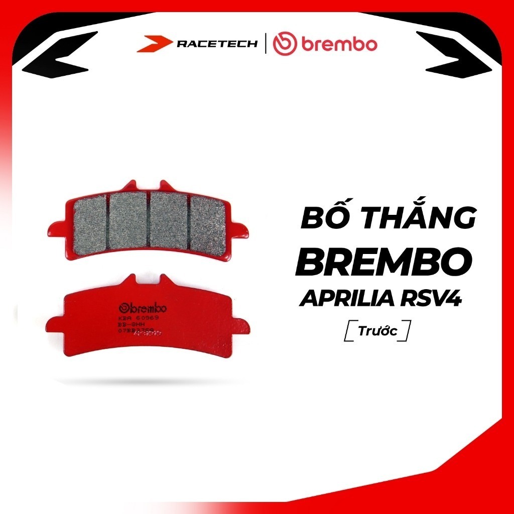 Bố thắng trước Brembo Aprilia RSV4