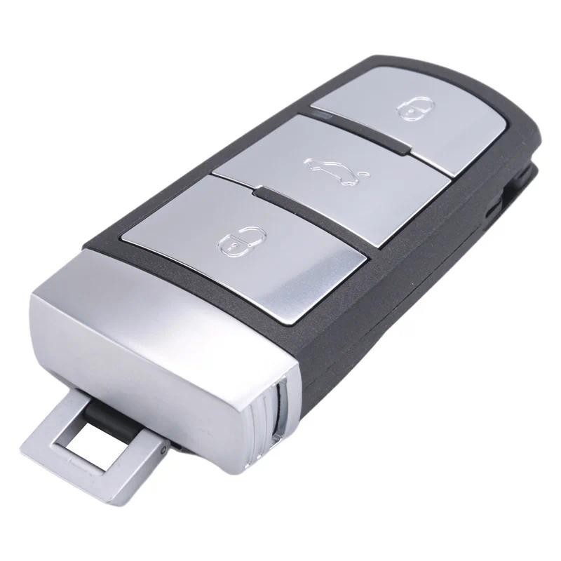 3C0 959 752 BA Smart Key 3Button 434Mhz Với Chip ID48 Cho VW Passat B6 3C B7 Magotan CC Keyless Remo