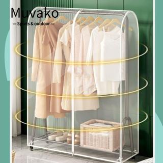 MUVAKO Quần Áo Che Bụi, Chống Thấm Nước Dung Tích Lớn Bảo Quản Đầm Bảo Quản, Làm Dày Quần Áo Chống Bụi Treo Nhà Tổ Chức Có