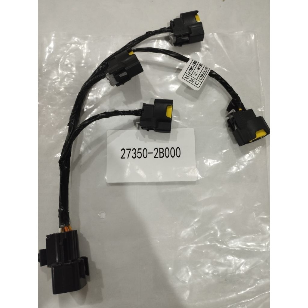 Bộ dây liền giắc cắm mobin cao áp dùng cho dòng xe huyndai, kia mã phụ tùng 27350-2B000