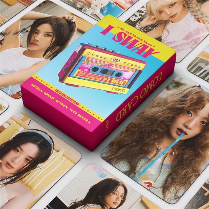 GIDLE Photocard Album mới Return I SWAY Card Song Yu Qitian Xiaojuan MINNIE Ye Shuhua Zhao Meiyeon G