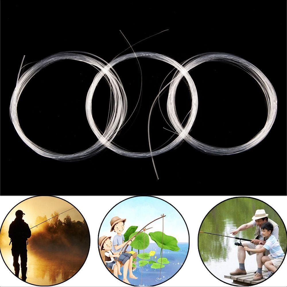 Dây câu LINSBAYWU 9ft 1 / 2 / 3 / 4 / 5 / 6x Dây câu cá siêu mạnh 1X-6X 9Feet Fly Fishing Cord