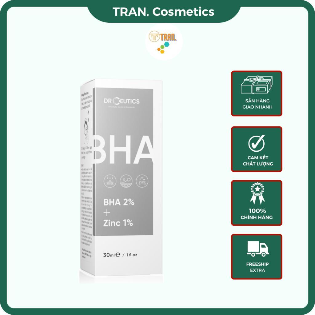 Serum BHA Drceutics, BHA Drceutics Cải Thiện Tình Trạng Mụn Thông Thoáng Lỗ Chân Lông Hỗ Trợ Làm Mờ 