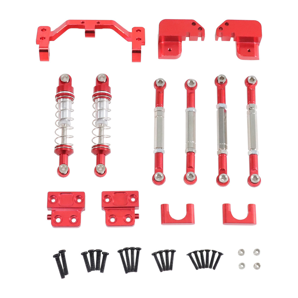 Dành Cho MN 1 / 12 MN82 MN82S MN82PRO MN82T Nâng Cấp Trục Sau Lá Lò Xo Sửa Đổi Bốn Liên Kết Phía Sau