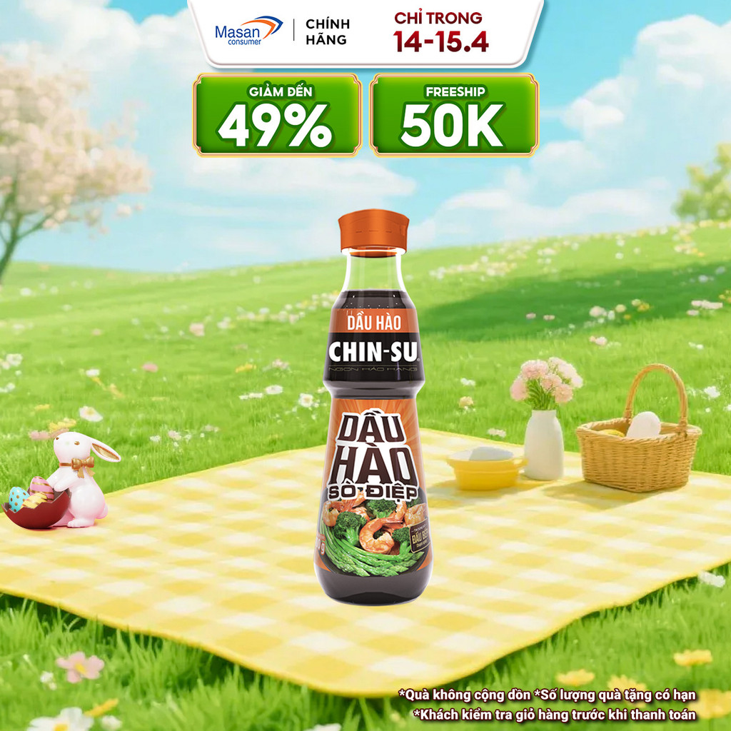Dầu hào Chin-Su sò điệp - chai X 820gr
