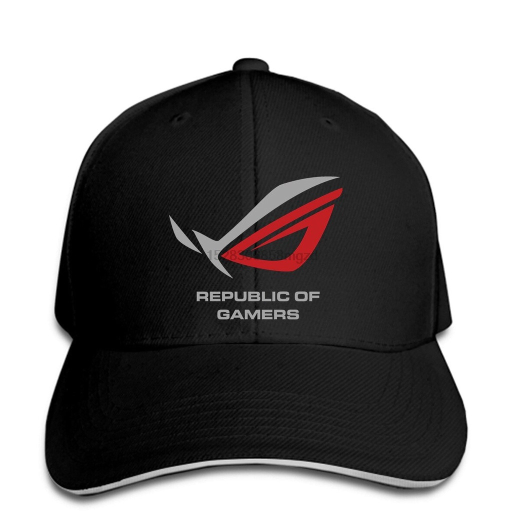 Mũ Bóng Chày SnapbackREPUBLIC OF GAMERS Logo Đen Cho Nam