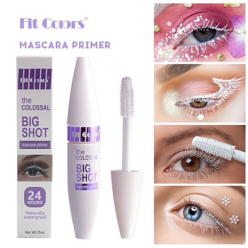 New Slim Red Mascara for Thickening and Base Makeup of Eyelashes5ya Curling Mascara fitcolors Stage 