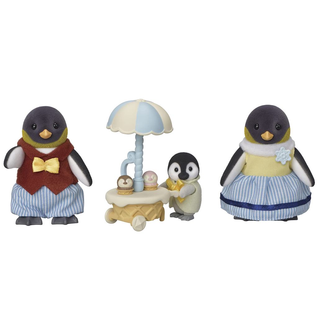 Sylvanian Families Doll [Penguin Family] FS-45 ST Mark certified Ages 3 and up Toy Dollhouse Epoch C