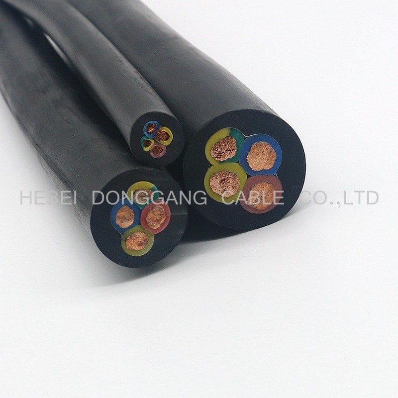 H07RN-F Bơm Chìm Cắm Cáp Công Tắc Hàn Dây Đồng Dây Nguồn 3 * 16 Vuông Có Nguồn Điện