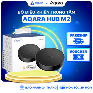 Aqara Hub M2 - Bộ Điều Khiển Trung Tâm Zigbee 3.0, Điều Khiển Hồng Ngoại, Loa Báo Động (HM2-G01) - BẢN QUỐC TẾ