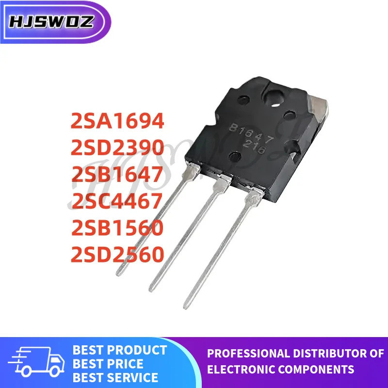 5 Chiếc 2SD2560 2SD2390 2SB1560 2SB1647 2SC4467 2SA1694 TO-3P D2560 D2390 B1560 B1647 C4467 A1694 Hi