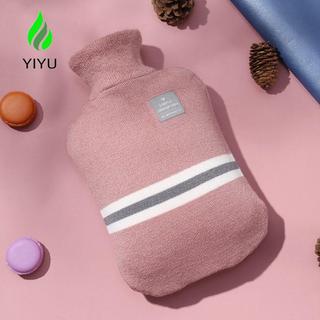 YIYU Túi Nước Nóng Có Vỏ Vải PVC Ấm Tay Đổ Nước Học Sinh Cho Nữ Bụng Ấm Tay Chân Bình Nước Nóng