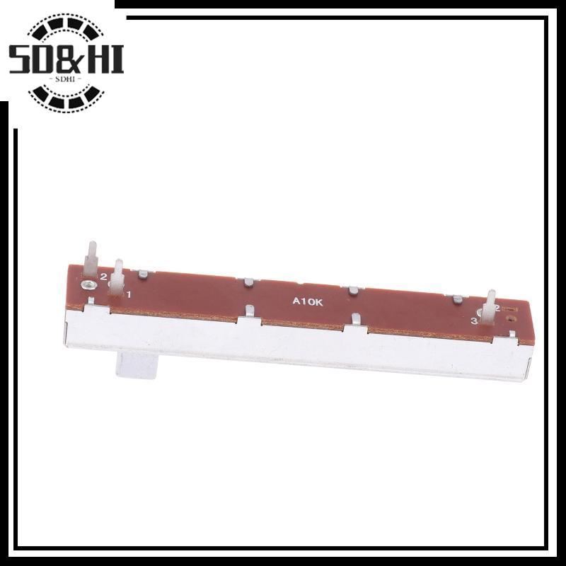 [SD & HI] Máy đo điện áp đơn 3 chân 88mm A10K B10K Máy đo điện áp trượt thẳng Máy trộn kênh đơn Fade