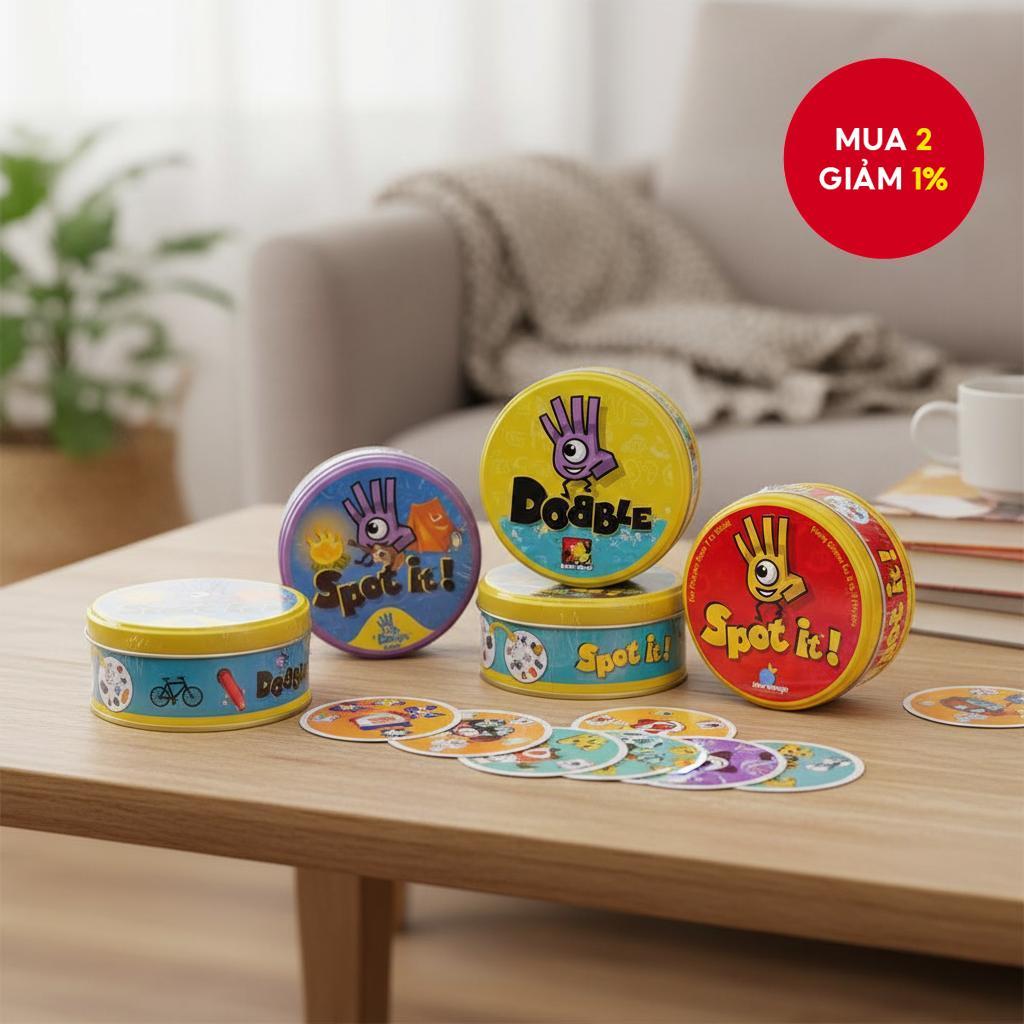 Trò chơi gia đình Spot It Dobble Find It Đồ chơi cho trẻ em và lễ hội