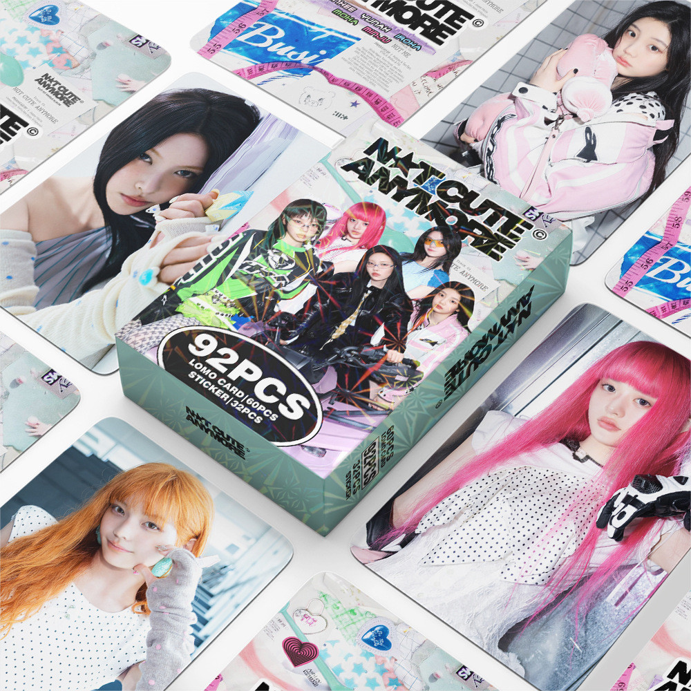 Album ILLIT KHÔNG DỄ DÀNG & SIÊU REALME Sticker & Forest of Memories Photocard Photocard Lomo Card 6