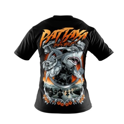 Áo thun tuần lễ xe đạp Pattaya 2025 Jersey / Microfiber Jersey