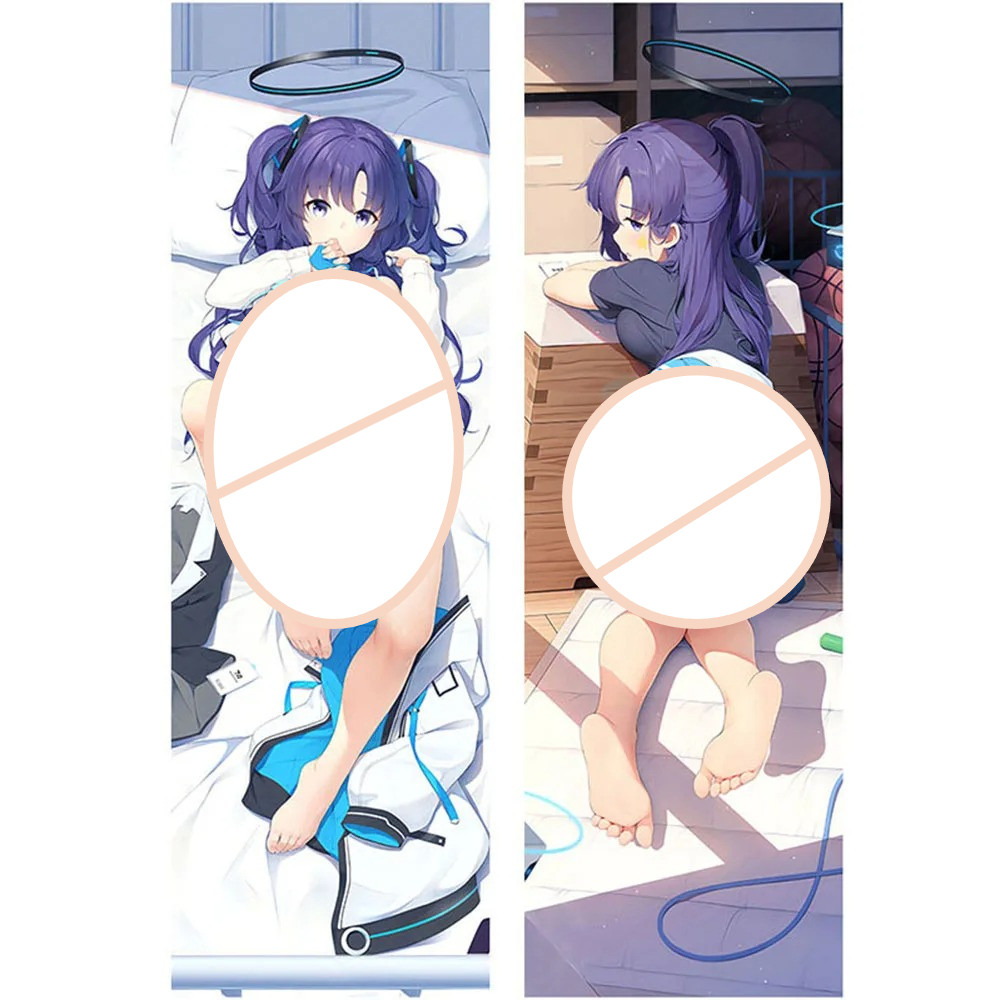 Blue Archive Amau Ako Anime King Vỏ Gối Hoạt Hình In Hai Mặt