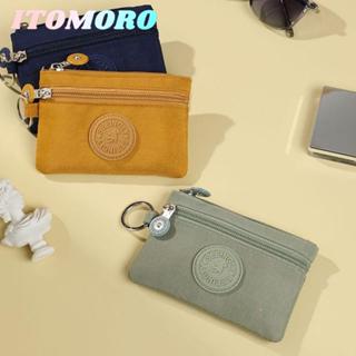 ITOMARO Ví Tiền Xu Canvas Chống Thấm Nước Chống Mài Mòn Ví Thẻ Tín Dụng Holoder Túi Đựng Tiền Nam Nữ Bền Đẹp 2023