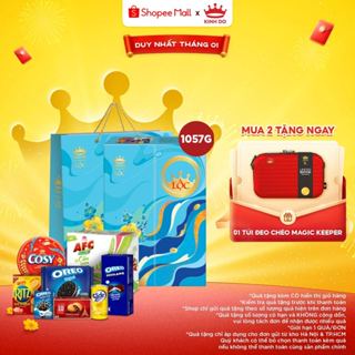   CÓ TÚI GIẤY  Hộp Bánh Cao Cấp Kinh Đô Tết 2026 Lộc Cát Tường 1,057g 