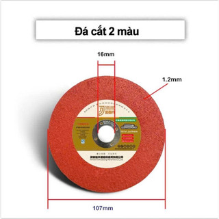Đá cắt sắt inox Jinlike, Kích thước 107x1.2.16mm, Dùng cắt sắt, thép, kim loại siêu bén & chống vỡ, Hàng nội địa trung