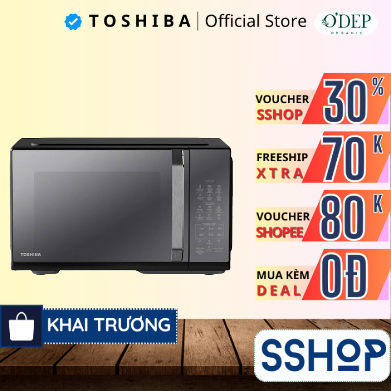 Lò vi sóng Toshiba MW3-EM26PE(BM)VN - Bảo hành 12 tháng - SSHOP SSO