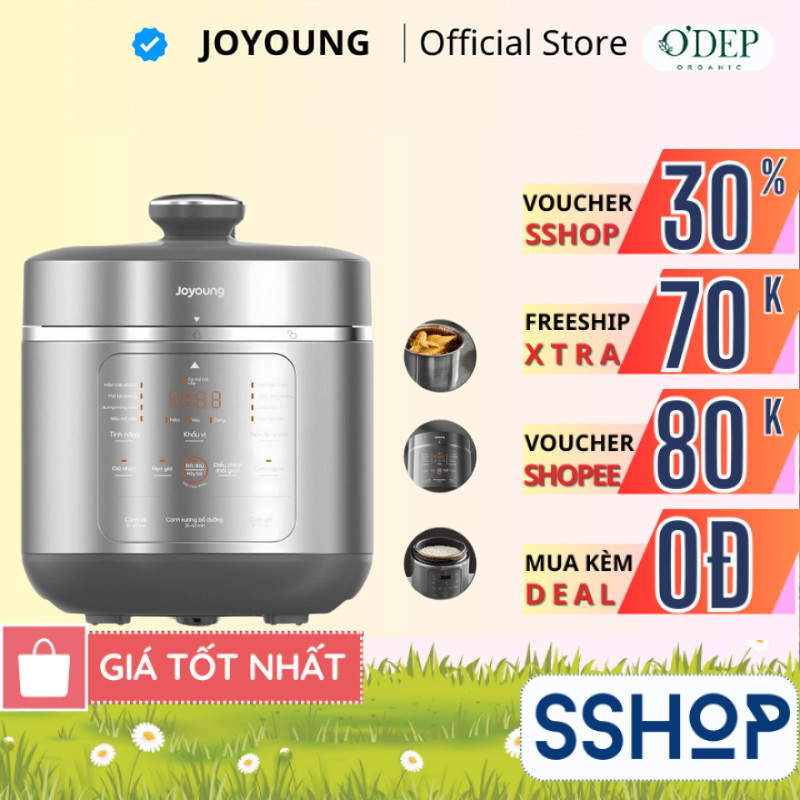 Nồi áp suất Joyoung JHPC-5039 | Dung tích 5L | Công suất 900W - SSHOP SSA