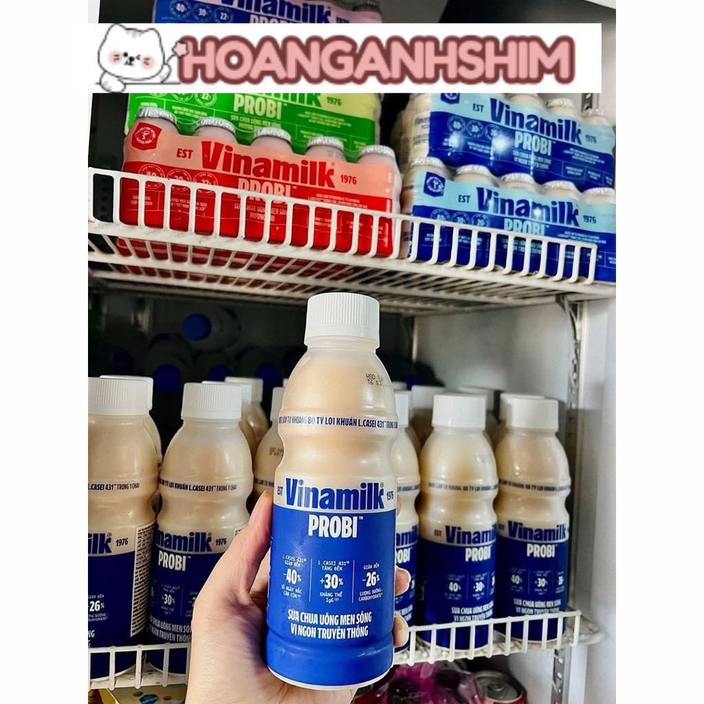 Sữa Chua Uống Lên Men Probi 400ml Có Đường -1 Chai - HAS