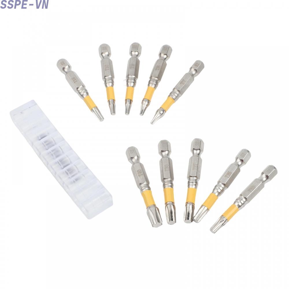 Professional 50mm Magnetic For Torx Bits T7 T40 for For IMPACT Driver Long Shaft