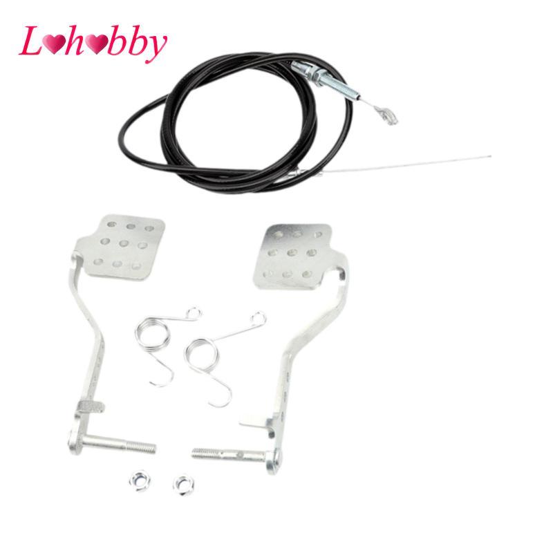 Go Kart Bàn Đạp Thay Thế Phụ Tùng Chắc Chắn Ga Cáp Lò Xo Cho 212cc Drift Trike Azusa Fun Kart Road C