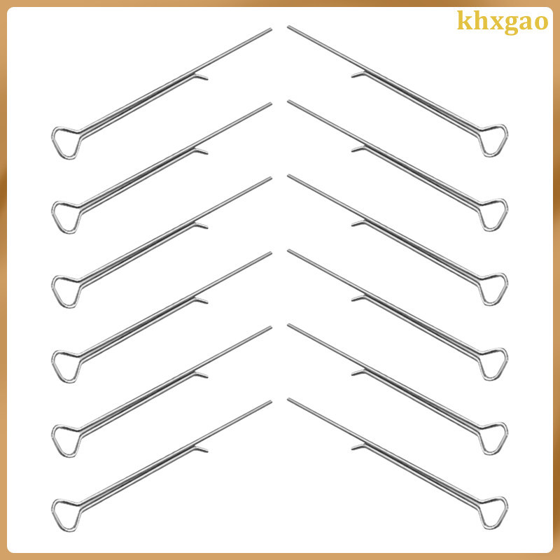 12 Chiếc Nến Wick Dụng Cụ Lõi Ác Giá Đỡ Candel Giá Đỡ Phụ Kiện Thanh Kẹp Cho