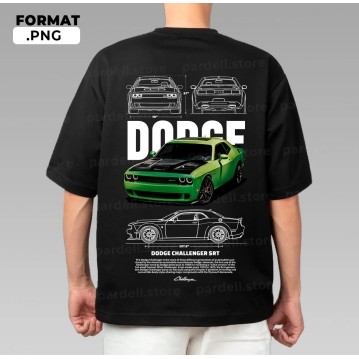 Áo thun Dodge Challenger Srt