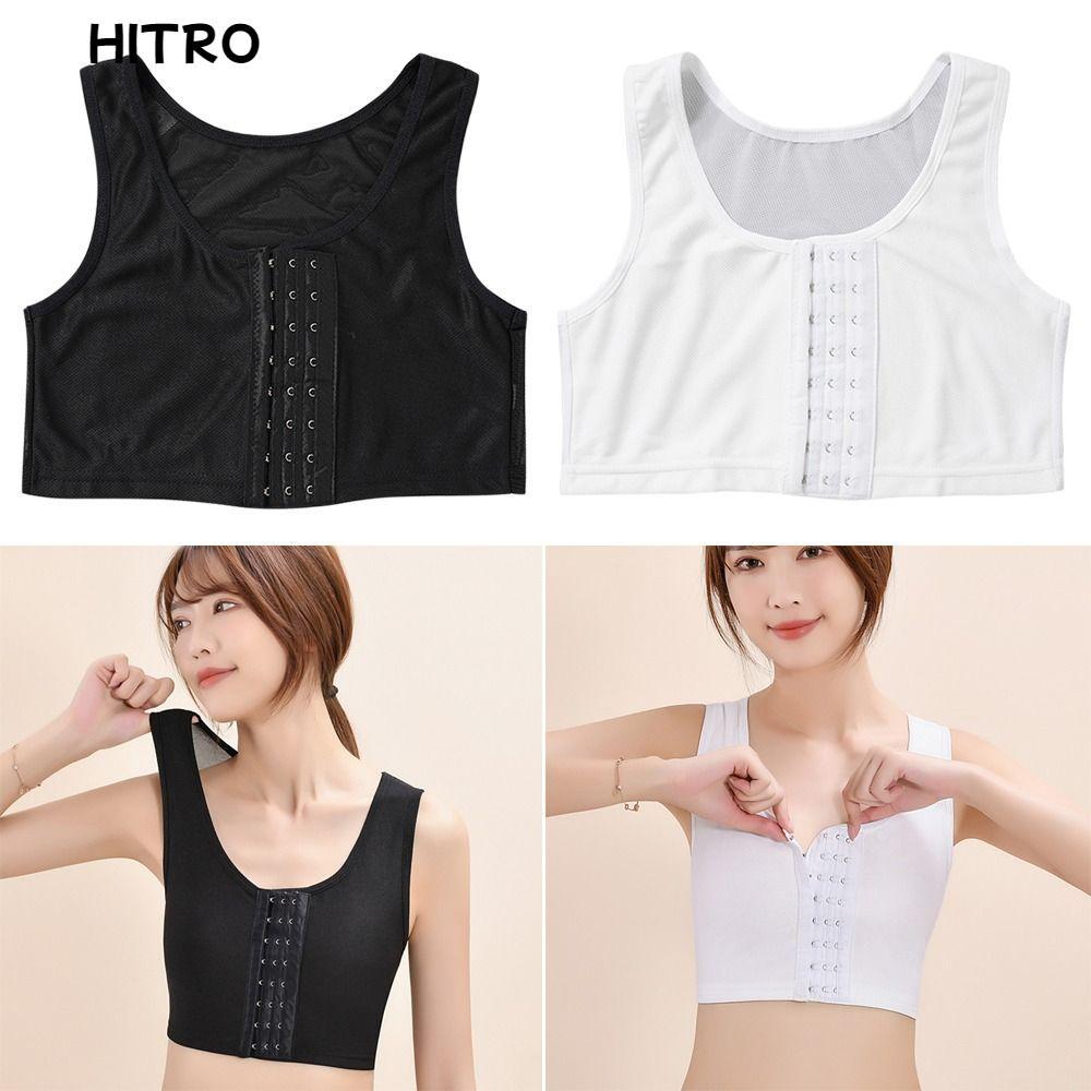 HITRO Tank Top Corset M-3XL, Áo Định Hình Tomboy có Keo Dính, Phù Hợp Quần Lót Ngực