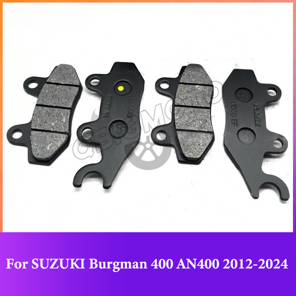 Xe Máy Phía Trước Phía Sau Má Phanh Cho SUZUKI Burgman 400 AN400 AN 400 2012-2019 2020 2021 2022 202